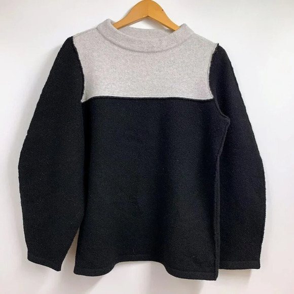 J Brand Women's Wool Angora Rabbit Blend Mock Neck Long Sleeve Sweater Size M - Picture 1 of 12